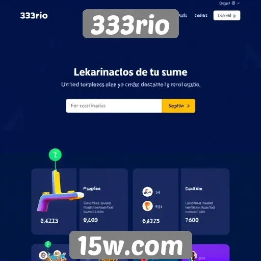 Acessibilidade e design intuitivo no site 333rio