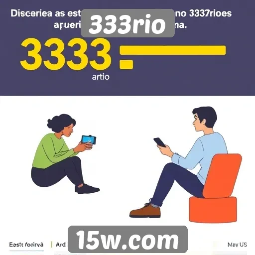 Estatísticas de usuários ativos no 333rio