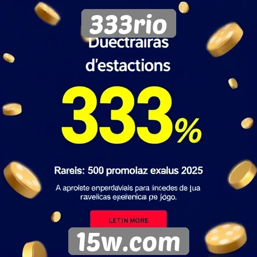 Ofertas promocionais exclusivas do 333rio em 2025