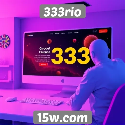 Experiência do usuário no site 333rio