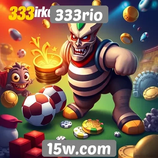 Variedade de jogos disponíveis no 333rio